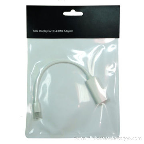 Mini DisplayPort Connector to HDMI Adapter/Cable, for Apple's MacBook, iMac, 0.15m Cable Length